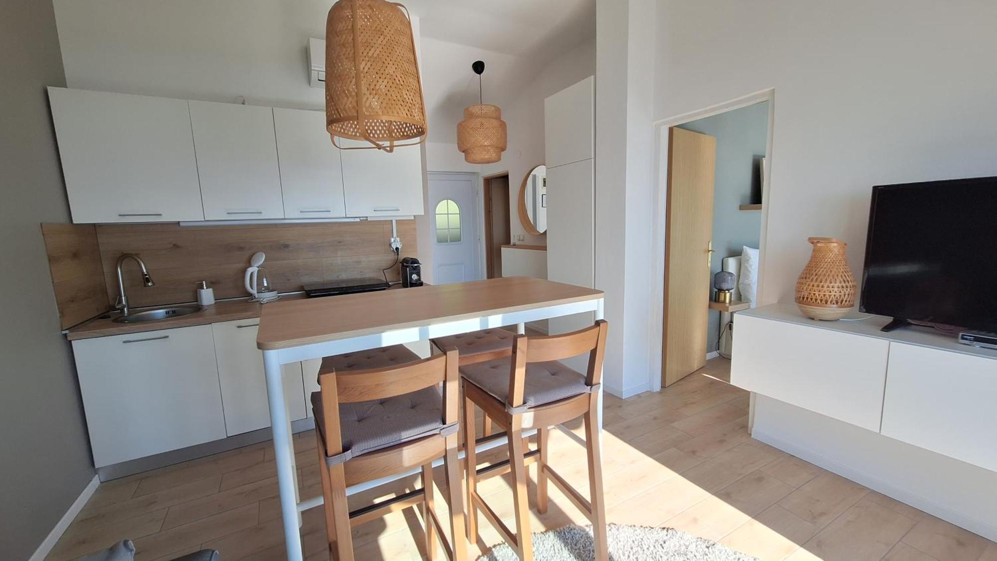 Ferienwohnung Mit 180° Meerblick Dobreć Eksteriør billede