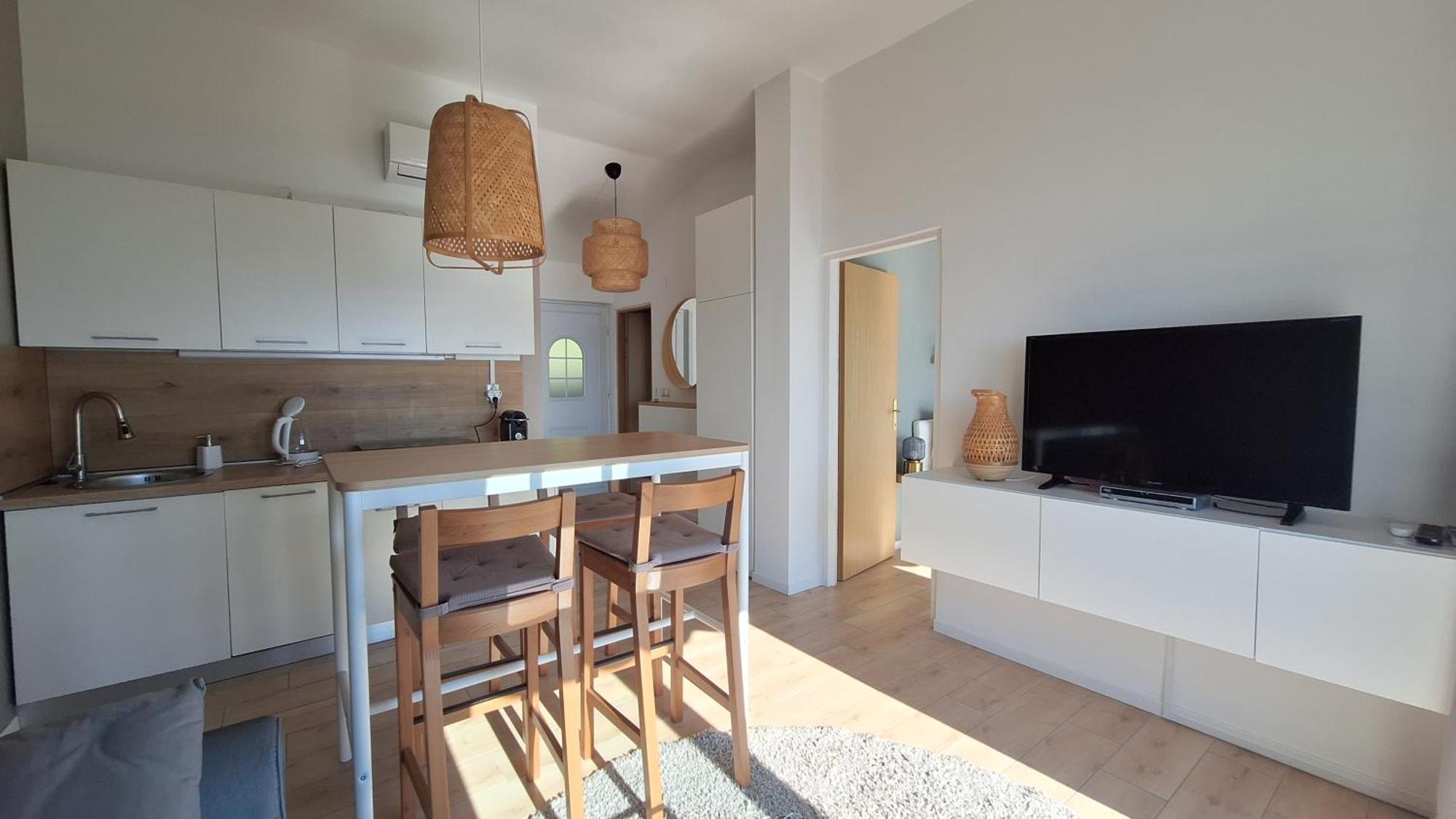 Ferienwohnung Mit 180° Meerblick Dobreć Eksteriør billede