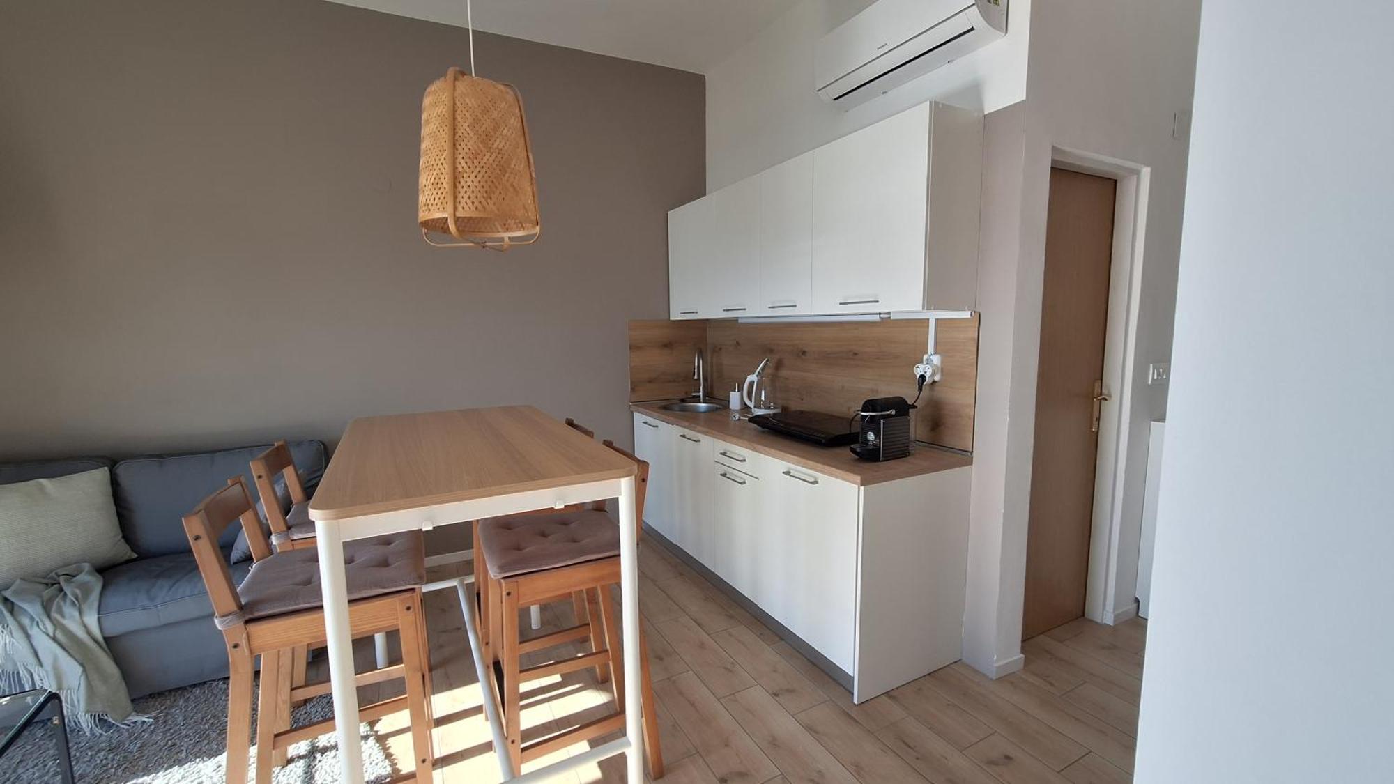 Ferienwohnung Mit 180° Meerblick Dobreć Eksteriør billede